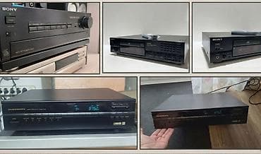 кассеты аудио: Усилитель звука Sony ta-f 333ESA -50т сом. Тюнер Marantz ST 83 — 1