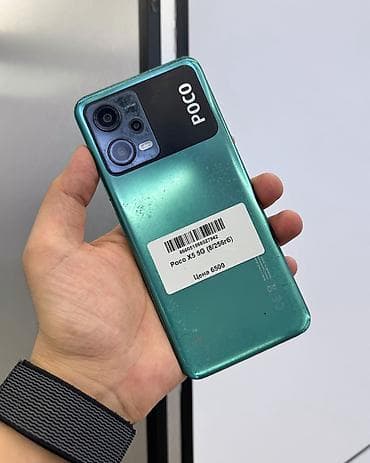 ego pad e63: Poco X5 5G, Б/у, 256 ГБ, цвет - Зеленый, В рассрочку, 2 SIM — 1