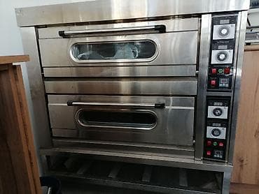 Профессиональная электрическая печь для пиццы, 2-камерная - Корпус из