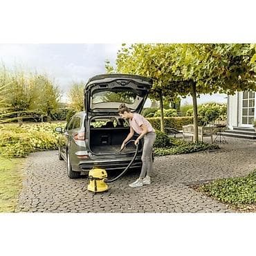 karcher: Пылесос, Karcher, Строительный, Сухая, Влажная, Смешанная, Контейнер, Мешок, Циклонный фильтр — 9