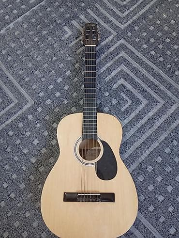 Барабаны: Акустическая шестиструнная гитара, формат парлор/¾ (компактный корпус — 2