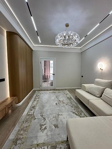 mega hous: 2 комнаты, 50 м², Элитка, 13 этаж, Дизайнерский ремонт — 4