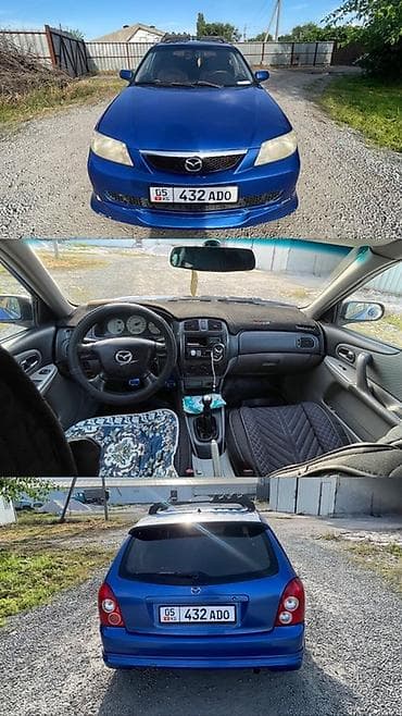 аренда mazda: Mazda 323: 2002 г., 1.6 л, Механика, Бензин, Хэтчбэк — 6