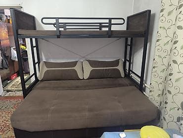table study: Балдар бөлмөсүнө толук комплект сатылат. 🛏️ Эки кабаттуу кровать — 3