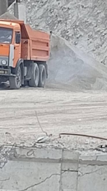 плитка настенная: Смесь щебень и отсев, Чистая, Для фундамента, Камаз — 3