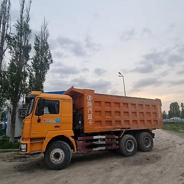 Самосвал SHACMAN (серия F3000), оранжевый. - Колесная формула: 6x4 - — 2