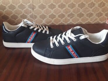 prada: PRADA, 45 размер - новые стильные люксовые мужские кроссовки PRADA — 4