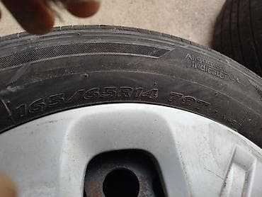 Колеса в сборе 165 / 65 / R 14, Всесезонная, Б/у, Комплект, Железные, отверстий - 5 — 4