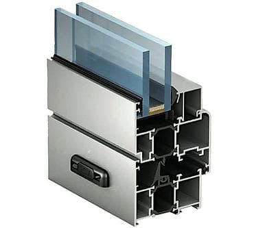 Алюминиевое окно на заказ, Тип окна: Витражные, Мансардные, Панорамные, Декоративные особенности: Другие особенности, Бесплатная установка, Без рассрочки