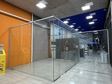 жумуш курулуш: Стеклянный торговый павильон/перегородка для внутрицентрового — 5