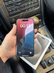 телефон обмен на велик: IPhone 15 Pro, Б/у, 128 ГБ, White Titanium, Зарядное устройство, Коробка, Защитное стекло, 93 % — 10