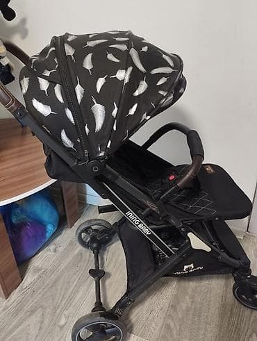 ining: Балдар арабасы, Башка бренд, түсү - Кара, Колдонулган — 2