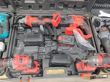 dish sets: Набор аккумуляторного инструмента HILTI в кейсе Комплектация: - — 1