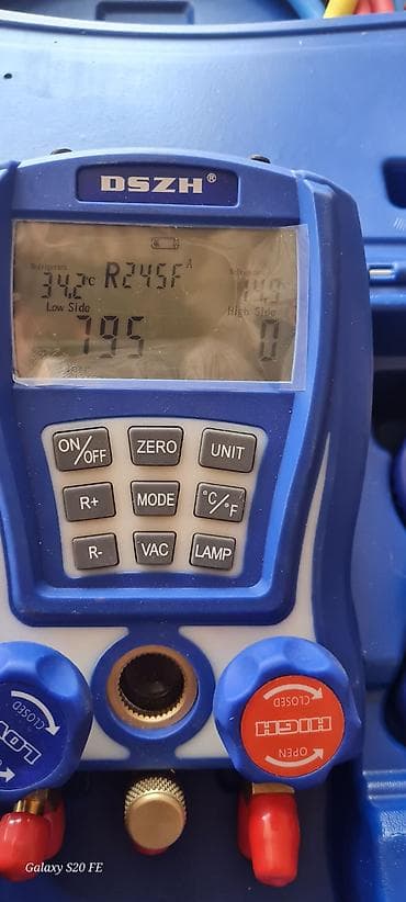 насадка для фризер: Цифровый манометрический коллектор DSZH для работы с холодильными — 2