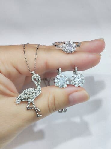 свадебные наборы ручной: Серебро 925 пробы Размеры имеются Для заказа пишите на Ватсапп — 6