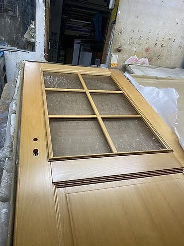 стекло на дверь цена: Продам качественную европейскую шпонированную дверь со стеклом — 2