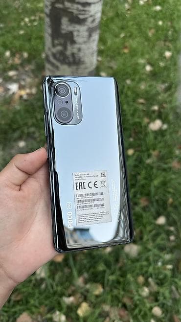 Poco F3, Б/у, 128 ГБ, цвет - Черный, 1 SIM, 2 SIM, eSIM