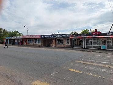 ош базар кв: Магазин, Отдельностоящий магазин, 90 м² Действующий, С оборудованием, Без ремонта, Вода, Канализация, Отопление, Отдельный вход, 1 линия, Склад — 6