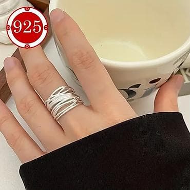 slim patch: Кольцо, Проба 925, Унисекс, Без вставки, Новый — 2