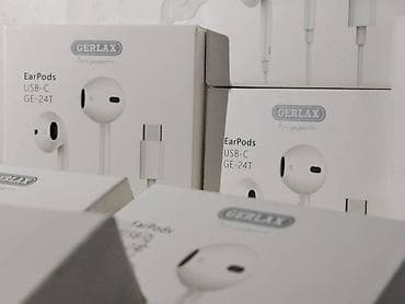 lalafo printer: Проводные наушники GERLAX EarPods USB‑C (модель GE‑24T) - — 4