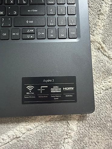 acer aspire 3: Ноутбук Acer Aspire 3 + проводная мышь Hoco и зарядное устройство — 6