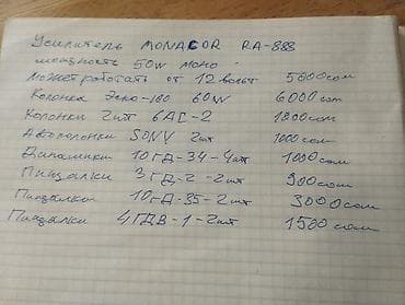 реставрация колонки: Продаются колонки,динамики и пищалки. Колонки 6АС-2,Пара — 9