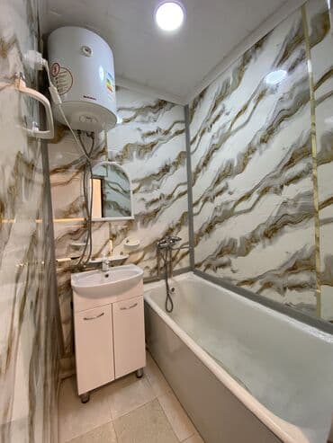 участок бишкек ак орго: 2 бөлмө, 51 м², Жеке план, 3 кабат, Косметикалык ремонт — 7