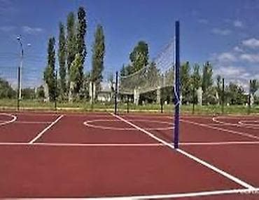 купить футбольный газон: Резиновый покрытия Многофункциональная спортивная площадка под ключ - — 4