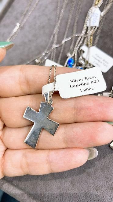 серебро крестик: Серебряные крестики Silver Roza - Материал: серебро 925 пробы. - — 5