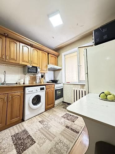 flat osh: 3 комнаты, 55 м², 104 серия, 1 этаж, Евроремонт — 9