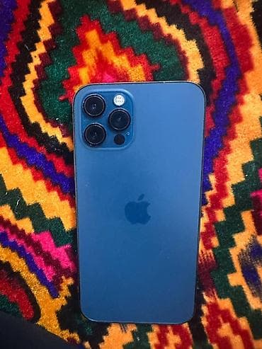 xbox new: IPhone 12 Pro, Б/у, 128 ГБ, Pacific Blue, 84 % — 1