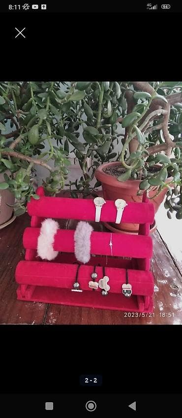 Подставка-органайзер для браслетов, часов и аксессуаров -