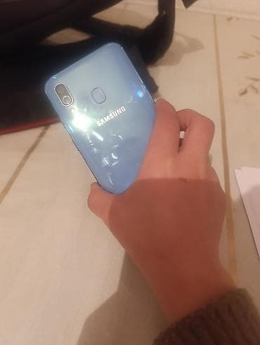 apple 12 pro max: Samsung Galaxy A30, Б/у, 64 ГБ, цвет - Голубой, 2 SIM — 1