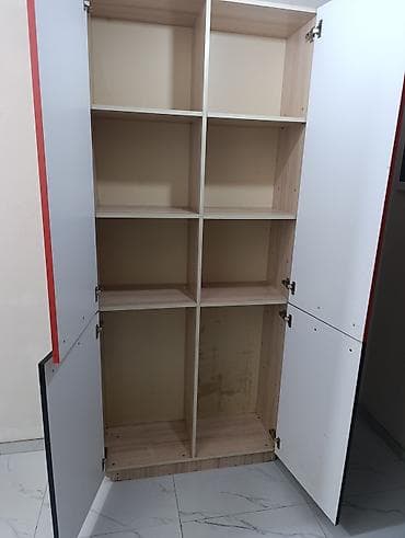 бут койгуч: Шкаф для хранения с боковыми открытыми полками 2.3 на 1.2 состояние — 3