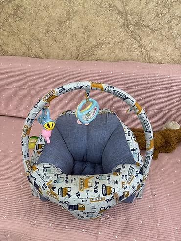 teddy bear: Детское кресло, Б/у, цвет - Серый — 1