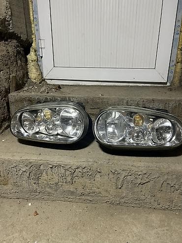 Передние фары: Комплект передних фар Volkswagen Б/у, Оригинал, Германия — 1