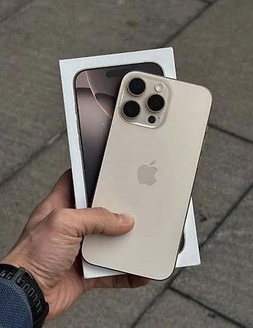 iphone 7s plus: IPhone 16 Pro Max, Новый, 512 ГБ, Natural Titanium, Коробка, 100 % — 1