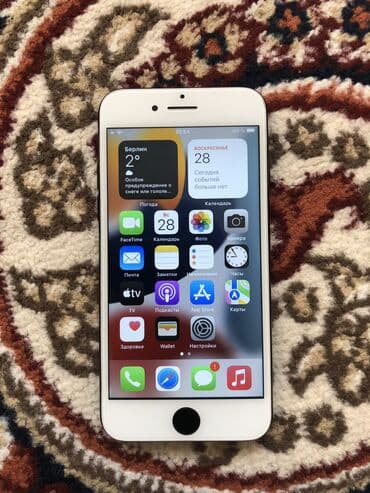 ipad mini 7: IPhone 7, Б/у, 128 ГБ, Jet Black, 100 % — 1