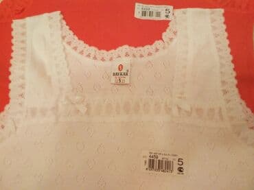 брендовые вещи из турции: Новые майки для девочек, "Baykyr", Турция, на 5 лет, 100 % хлопок — 7