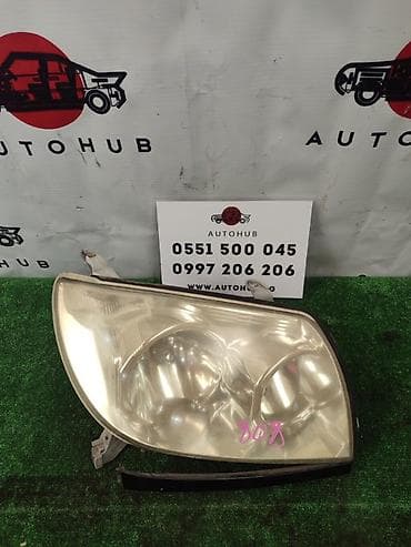 lend cruizer: Передняя правая фара Toyota 2005 г., Оригинал, Япония — 1