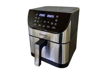 магнитола с выдвижным экраном: Аэрогриль (фритюрница без масла) ТЕХНОМИР - Корпус из нержавеющей — 2