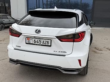 лексус 450гибрид: Lexus RX: 2018 г., 3.5 л, Автомат, Гибрид, Кроссовер — 3