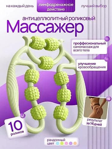 Антицеллюлитный роликовый массажер - Тип: ручной роликовый массажер