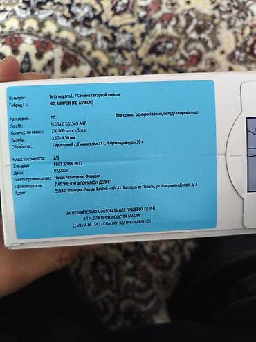 дробленая кукуруза: Семена сахарной свёклы FD AVIRON (ФД Авирон) — Florimond Desprez - — 3