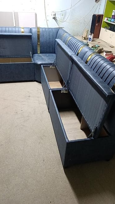 конструирование одежды: Кухонный мягкий уголок, Другой материал, цвет - Серый — 5