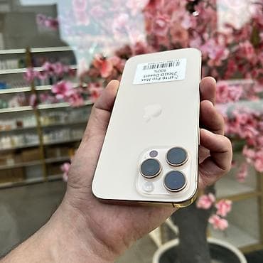 IPhone 16 Pro Max, Колдонулган, 256 ГБ, Desert Titanium, 100 % — 9