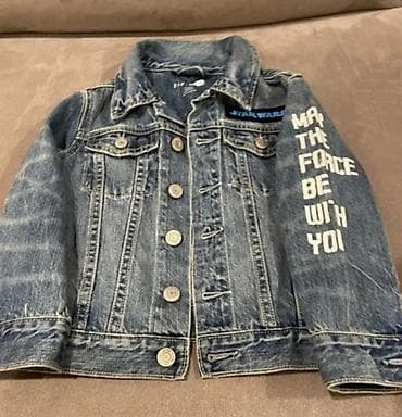 мечит: Детская джинсовая куртка GAP x Star Wars (для детей 2-3 лет) — 1