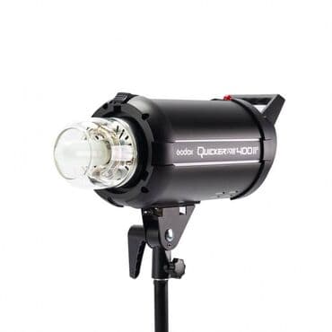 кольцевая лампа для видео: Студийный Осветитель Godox Quicker 400II Встроенная беспроводная — 2