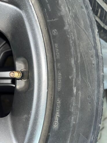 диски на нексии: Колеса в сборе 215 / 55 / R 17, Всесезонная, Б/у, Комплект, Легковые, Литые, отверстий - 5 — 5