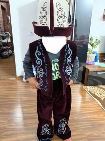 костюм для тренировки: Детский новогодний костюм Санта Клауса на 3-4-5 лет Цена Аренды 200с — 9